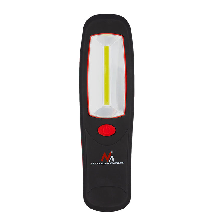 Maclean COB-LED-Werkstattlampe, Magnet, Haken, 3xAA, MCE03