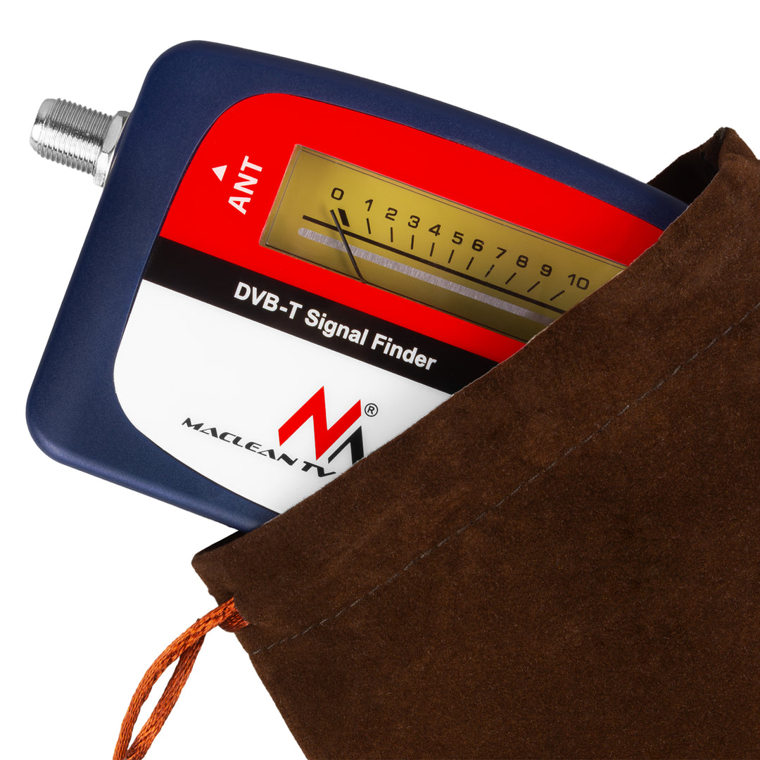 DVB-T TV Messgerät ETUI 30cm Kabel MCTV-627  Analoganzeige