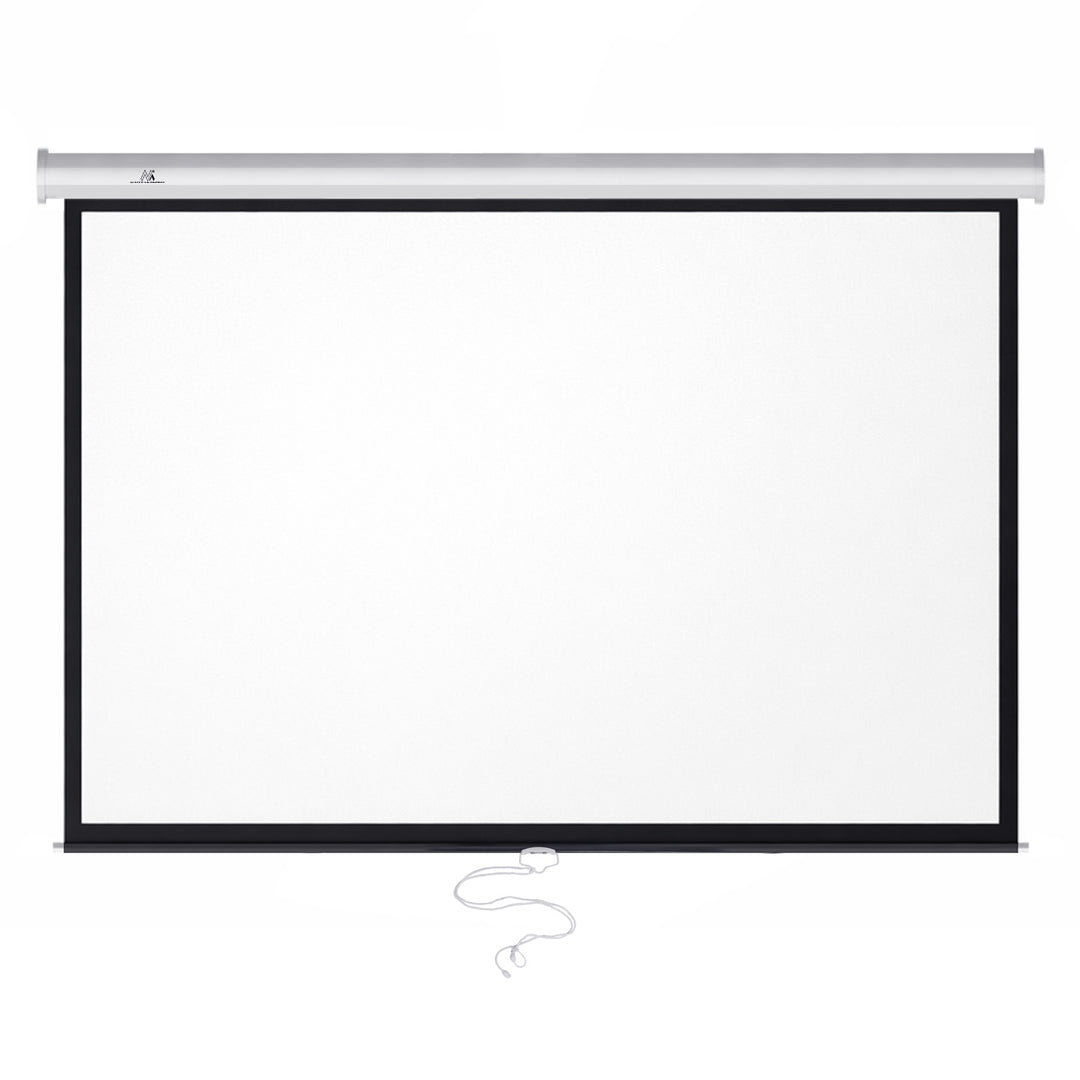 Maclean-Projektionswand, Auto-Lock, mattweiß, Wand- oder Deckenmontage, 100", 4:3, 200 x 150, MC-594