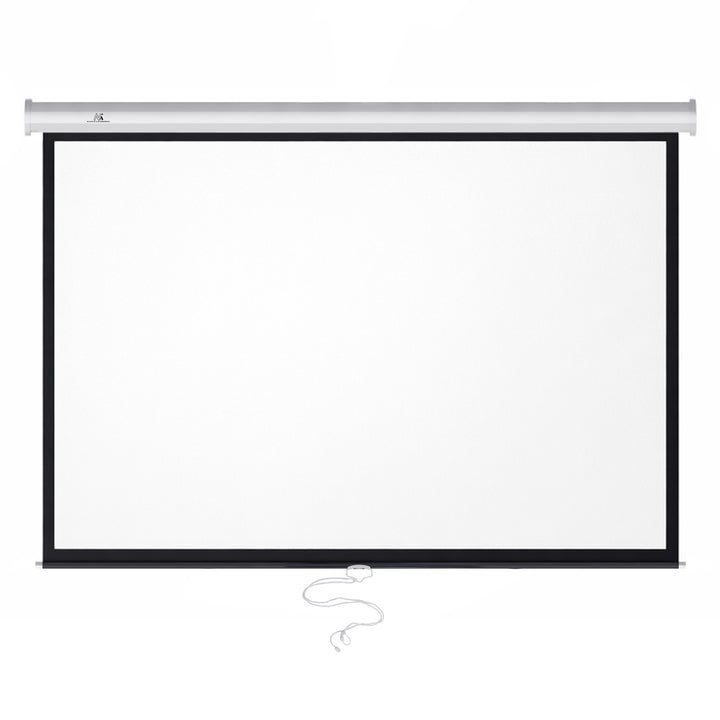 Maclean-Projektionswand, Auto-Lock, mattweiß, Wand- oder Deckenmontage, 100", 4:3, 200 x 150, MC-594