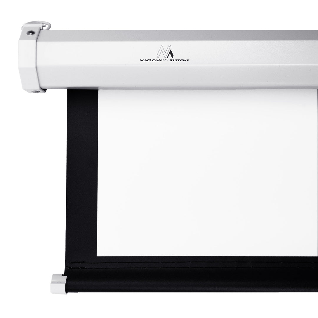 Maclean-Projektionswand, Auto-Lock, mattweiß, Wand- oder Deckenmontage, 120", 4:3, 240 x 180, MC-591