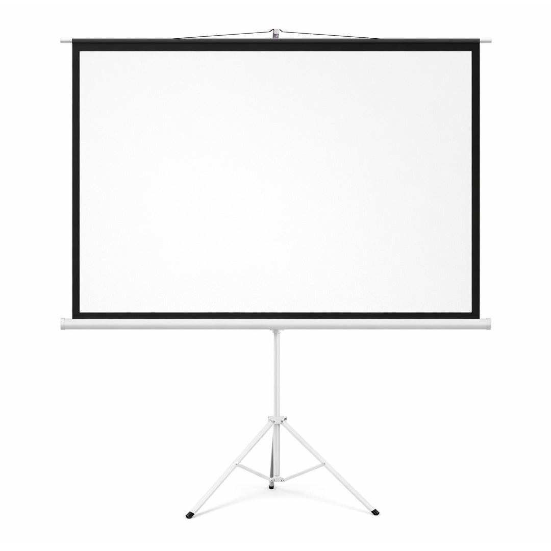 Maclean-Projektionsleinwand, Diagonale 100 Zoll, 200 x 150 cm, auf Stativ, Format 4:3, MC-595