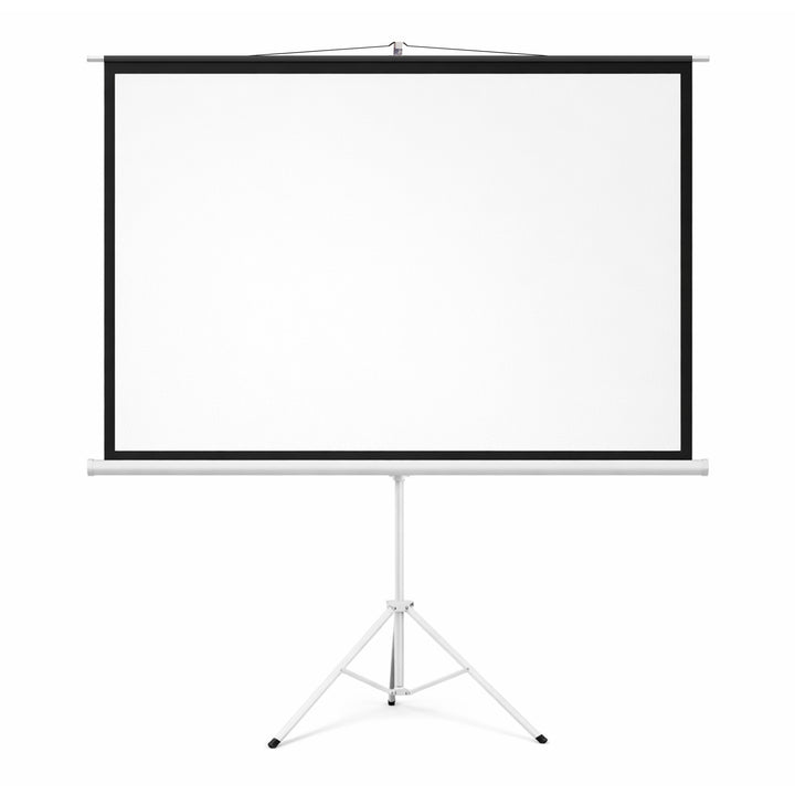 Maclean-Projektionsleinwand, Diagonale 100 Zoll, 200 x 150 cm, auf Stativ, Format 4:3, MC-595