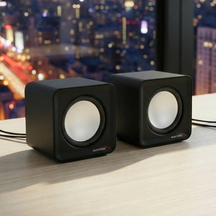 Audiocore AC870B Computer  PC- Lautsprecher  6W USB Set