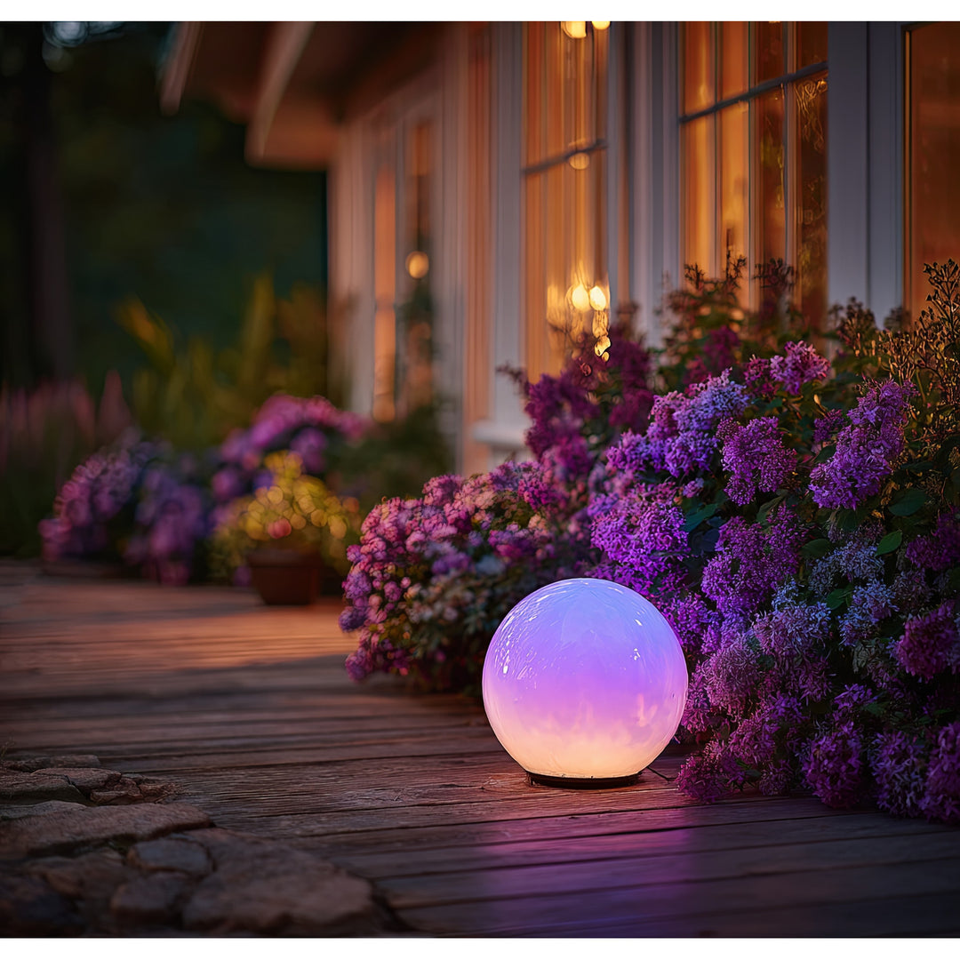 GreenBlue GB122 Freistehende LED Solar-Gartenlampe 1,2 V IP44 mehrfarbig