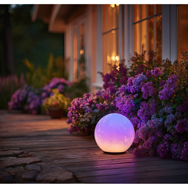 GreenBlue GB122 Freistehende LED Solar-Gartenlampe 1,2 V IP44 mehrfarbig