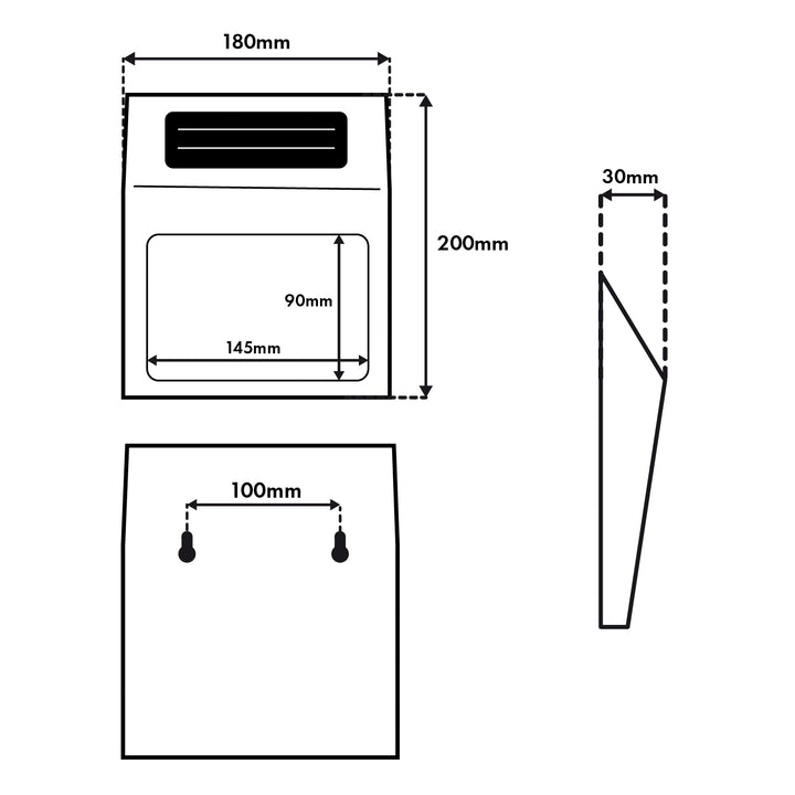 LED-Solar-Hausnummernleuchte Maclean Energy MCE172