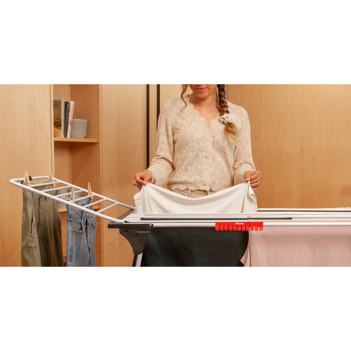 Vileda King Wäschetrockner mit dicken Aluminiumstangen