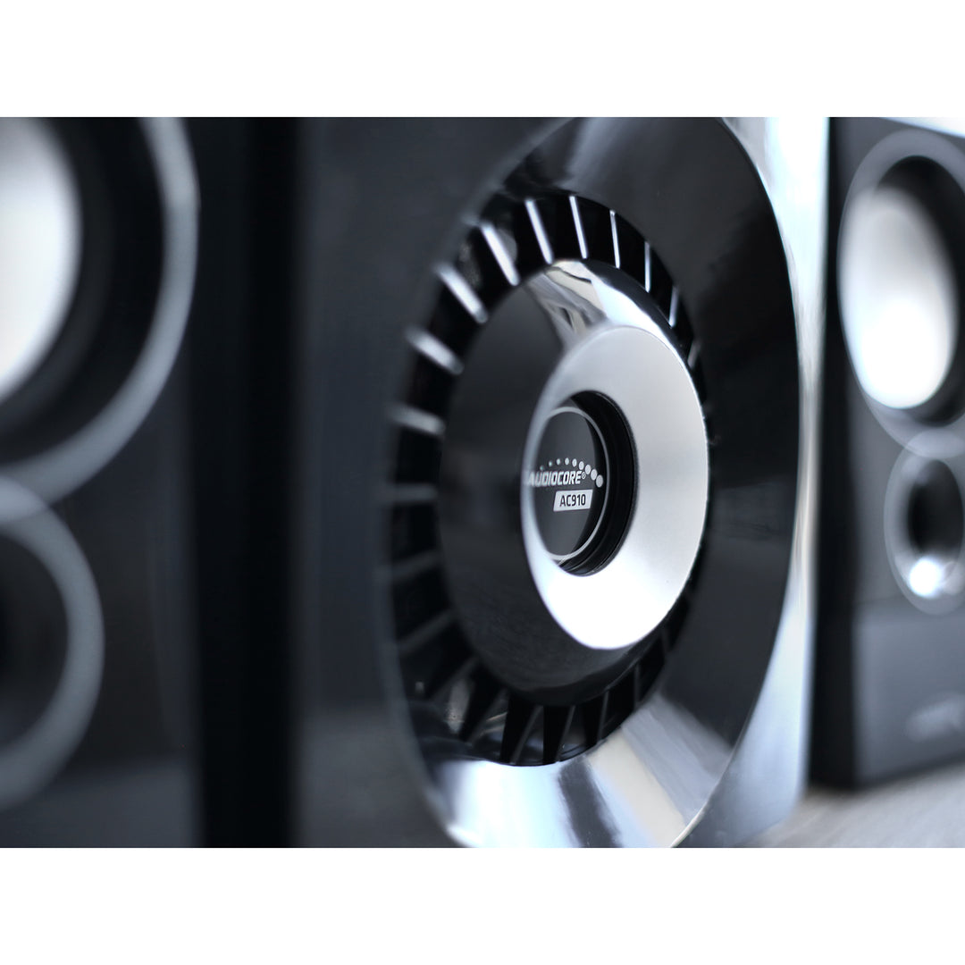 Audiocore AC910 2.1 Bluetooth Multimedia Lautsprechersystem Lautsprecher Subwoofer 280W P.M.P.O. Radio SD-Kartenslot AUX