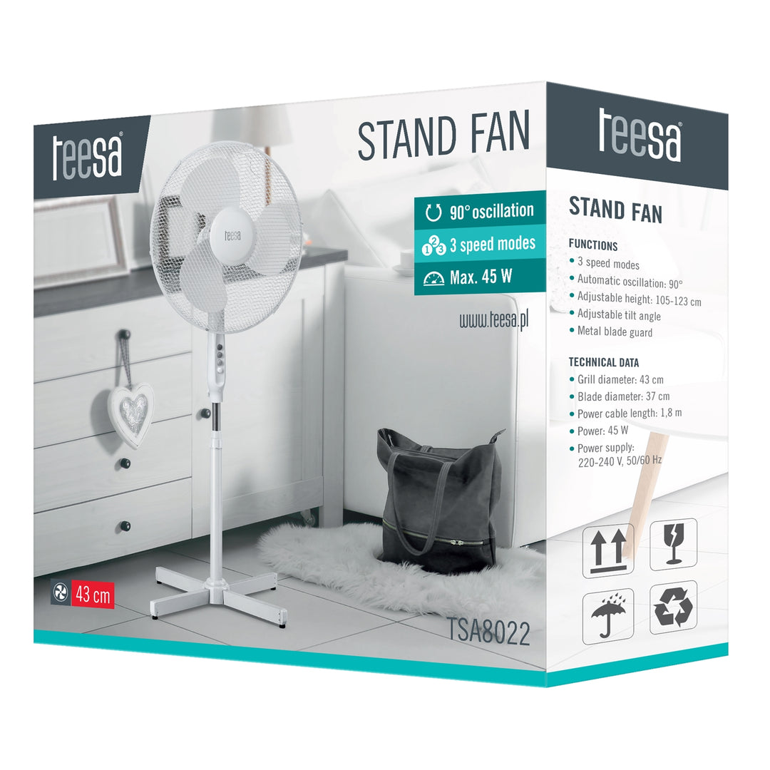 Teesa TSA8022 - Leistungsstark, Effizient u. Leise in einem !
