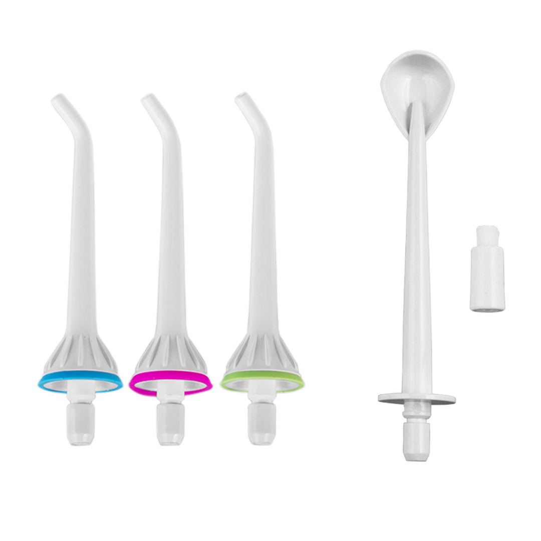 Maclean PR-770 Elektrische Munddusche Reisemunddusche Wasser-Flosser Oral Irrigator Zahnreinigung Zahnpflege 4 Düsen (Drahtlos)