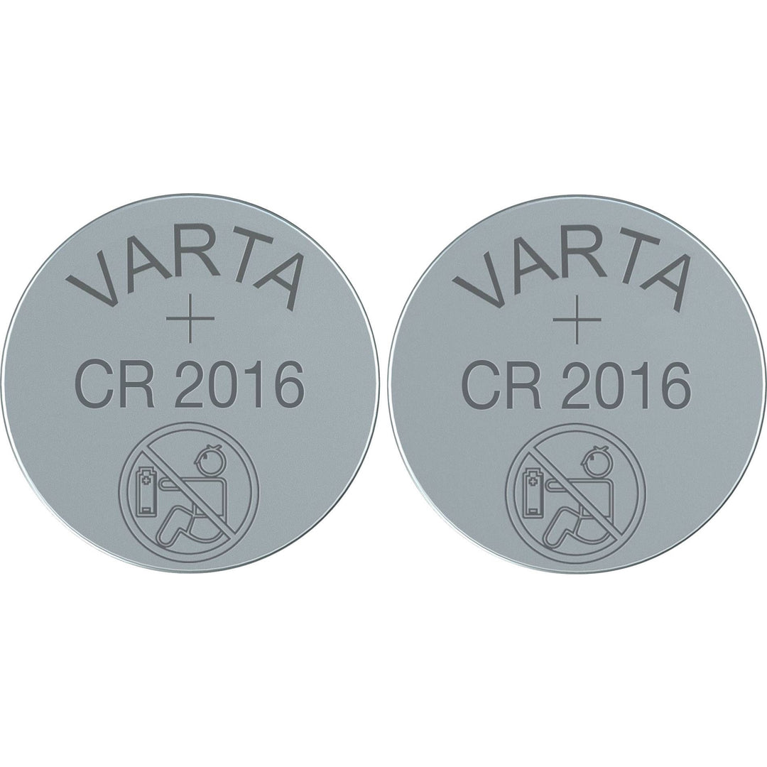 2x Varta CR2016 CR 2016 Lithium Knopfbatterie, hohe Qualität