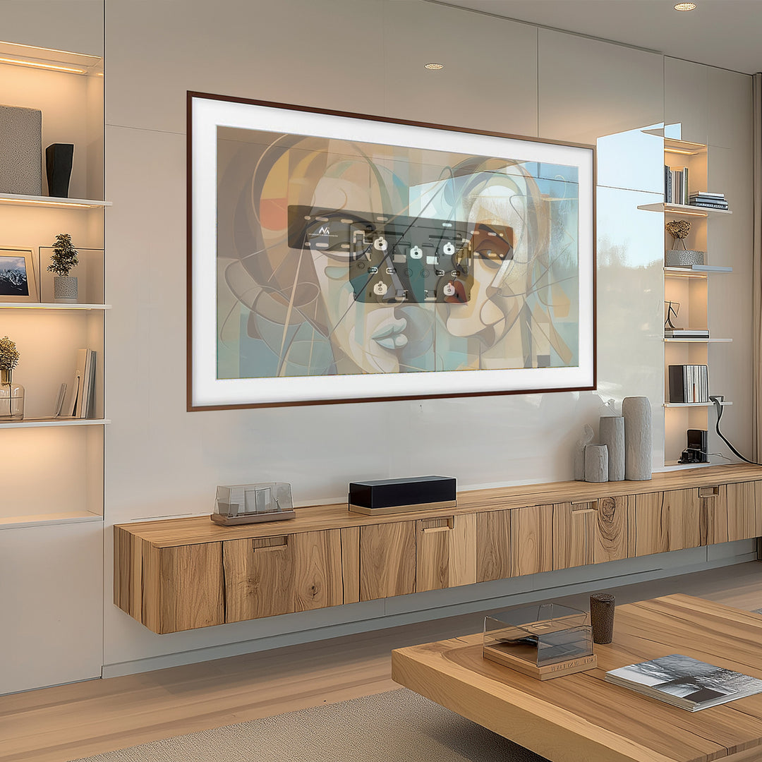 QLED TV Micro-Gap Wandhalterung für Samsung Q7/Q8/Q9/Q7FN/Q9FN 75" bis 50kg Ultra Slim