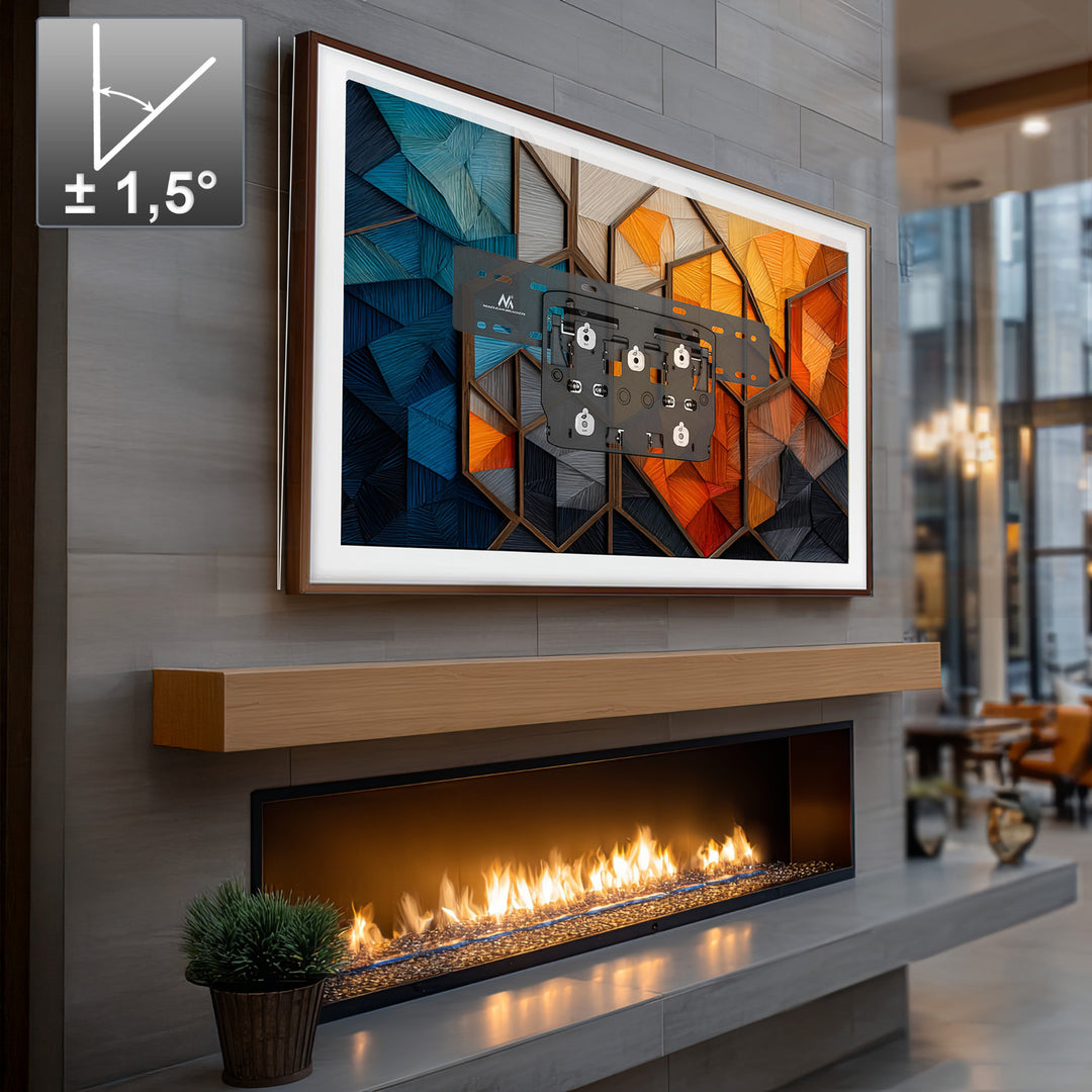 QLED TV Micro-Gap Wandhalterung für Samsung Q7/Q8/Q9/Q7FN/Q9FN 75" bis 50kg Ultra Slim
