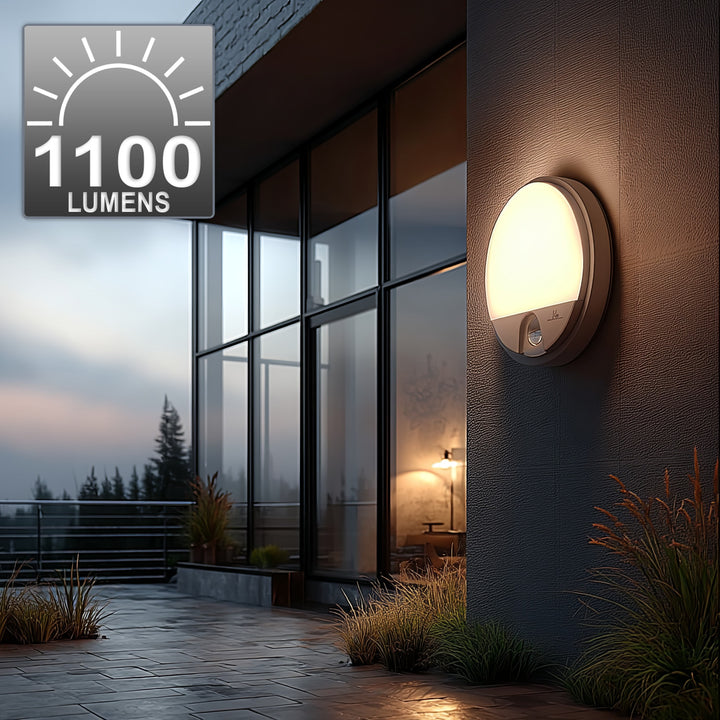 Maclean Energy MCE291 mit IR-Bewegungssensor u. Dämmerungsensor