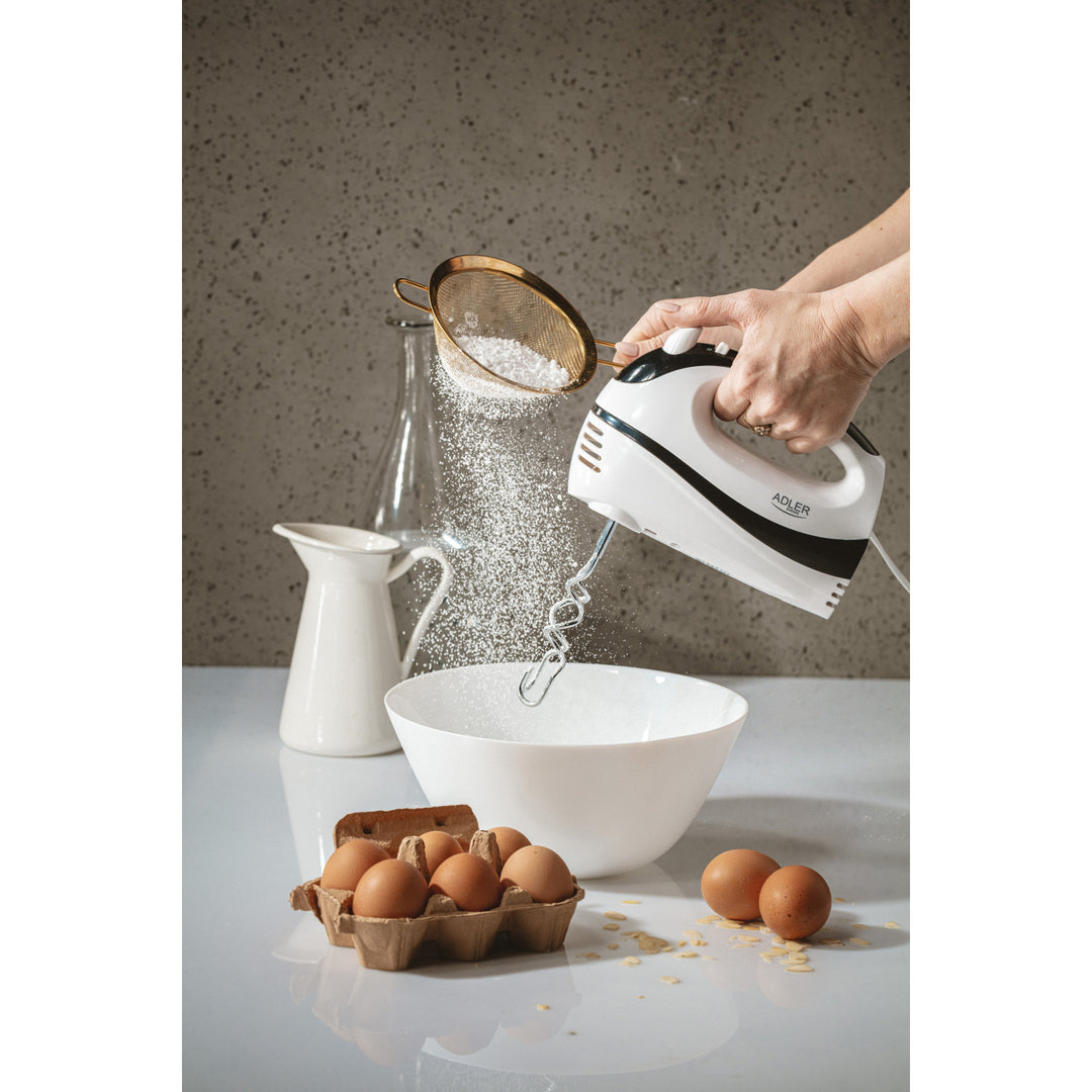 Küchenmixer Adler, Leistung 300 W, 5 Geschwindigkeitsstufen, Turbo-Funktion, AD 4205 b