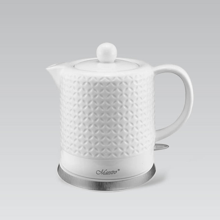 Keramikkessel mit einer Kapazität von 1,2 l und einer Leistung von 1200 W.