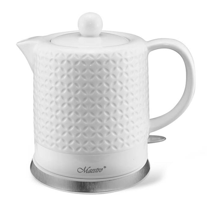 Keramikkessel mit einer Kapazität von 1,2 l und einer Leistung von 1200 W.