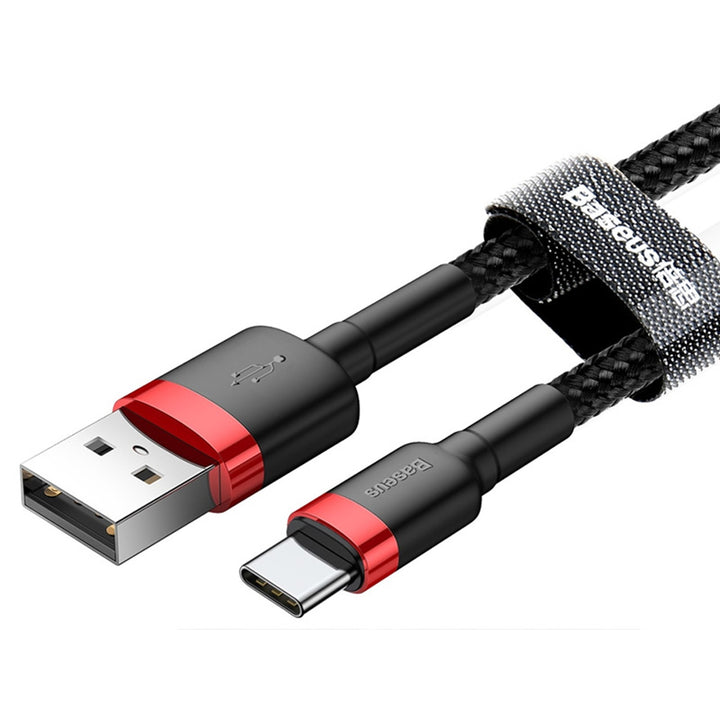 Baseus Kabel, USB Typ C, Länge 50cm, 3A, schwarz, BASKBK46595