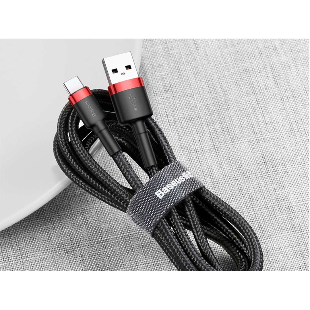 Baseus Kabel, USB Typ C, Länge 50cm, 3A, schwarz, BASKBK46595