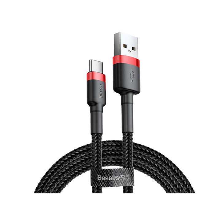 Baseus Kabel, USB Typ C, Länge 50cm, 3A, schwarz, BASKBK46595