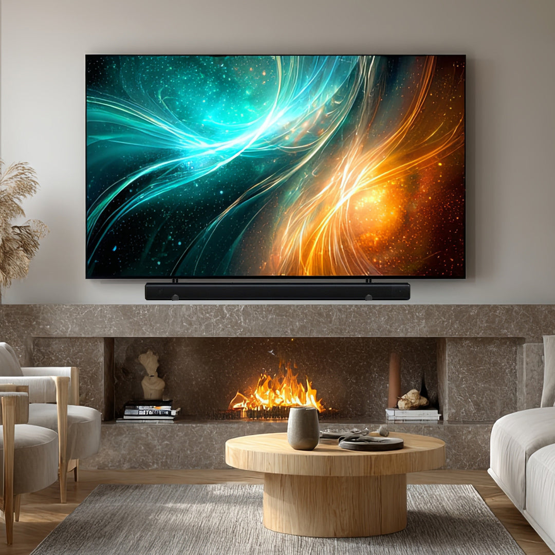 Universal Soundbar Halterung bis 15kg Lautsprecherhalterung für die Montage unter TV