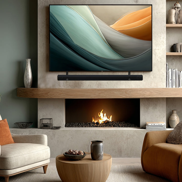 Universal Soundbar Halterung bis 15kg Lautsprecherhalterung für die Montage unter TV