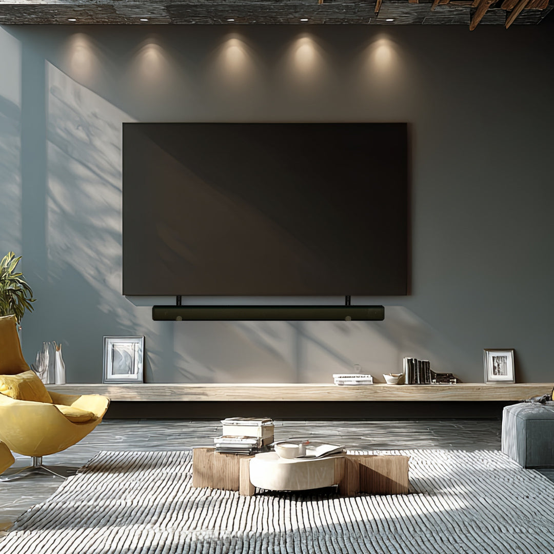 Universal Soundbar Halterung bis 15kg Lautsprecherhalterung für die Montage unter TV