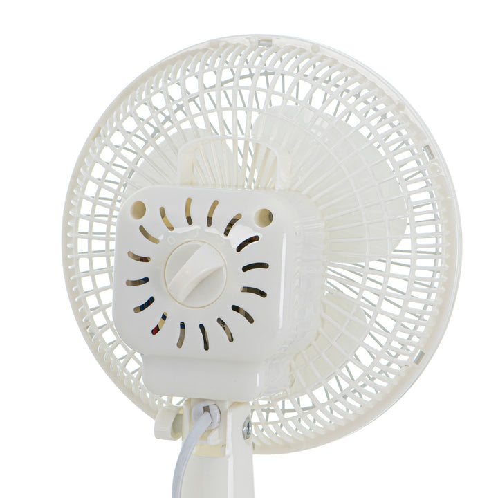 Adler Tischventilator, Clip und Sockel, Durchmesser 15 cm, max. Leistung 30W, AD7317