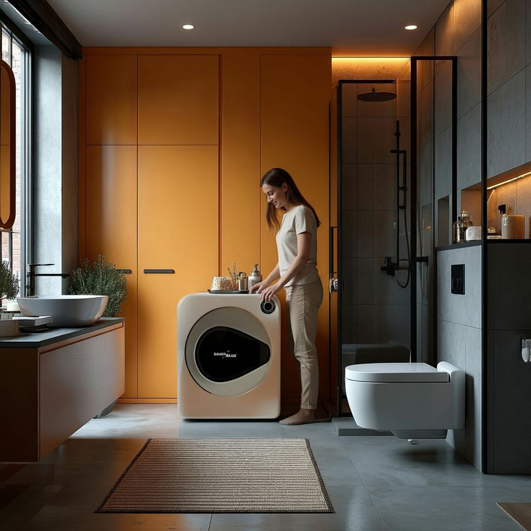 GreenBlue elektrischer Wäschetrockner, 3 kg Fassungsvermögen, GB405