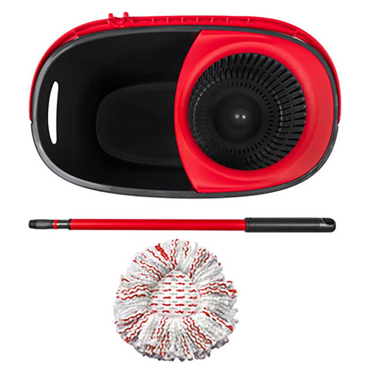 Vileda Turbo Deep Clean Wischset mit Stiel und Eimer