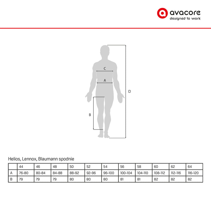 LENNOX AVACORE Herrenhose grau-schwarz Gr. 52 (94-98)