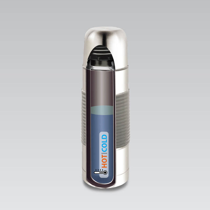 Thermoskanne 500ml Maestro MR-1630-50 25x7cm aus Edelstahl