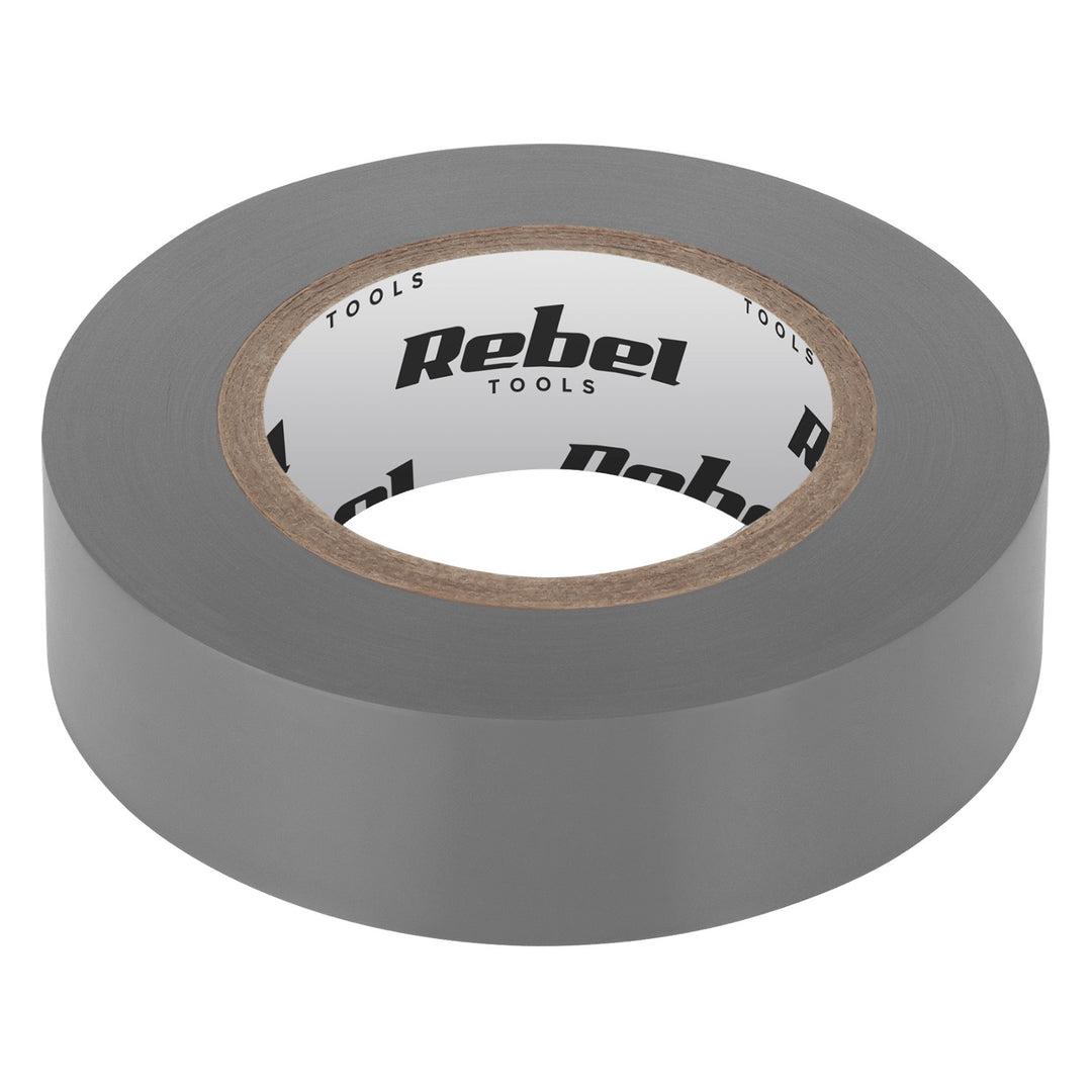 REBEL Isolierklebeband (0,13 mm x 19 mm x 20 yd) grau
