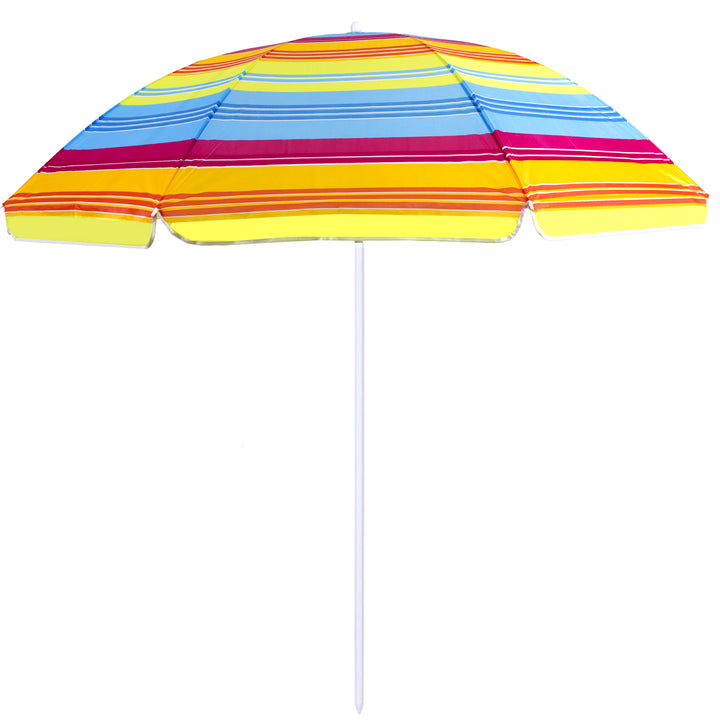 Sonnenschirm 200cm für Garten Strand Gartenschirm Neigbar Höhenverstellbar  Master Grill&Party