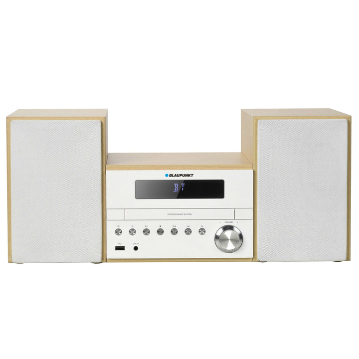 Mikro-HiFi System  Stereoanlage mit Bluetooth und Fernbedienung Kompaktanlage FM-Radio 2x50W AUX LED Display CD-Player CD/-R/-RW/MP3/WMA