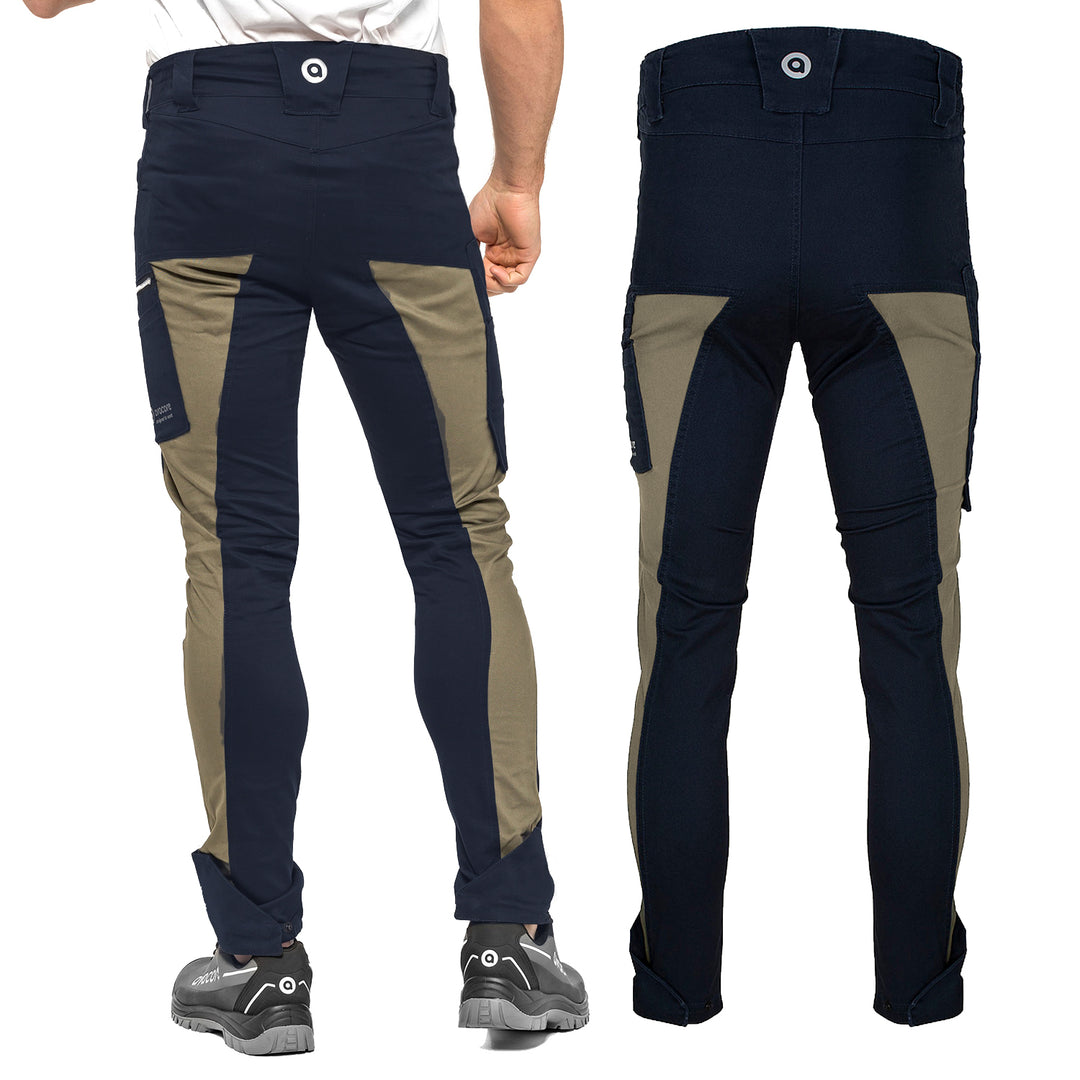 Avacore TUBBOS Bundhose in marineblau/oliv, Größe 48