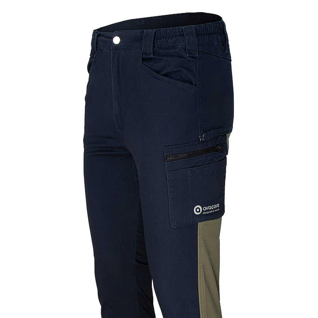 Avacore TUBBOS Bundhose in marineblau/oliv, Größe 48