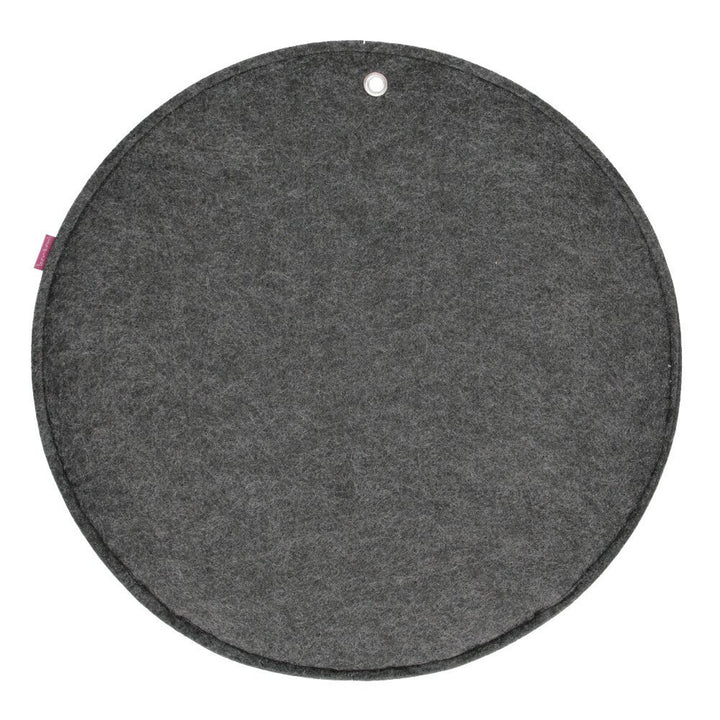 Bertoni Filz-Wandorganizer Circle XL Durchmesser 45 cm - anthrazit, 4 Fächer