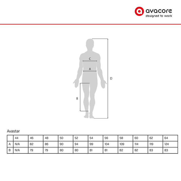 Avacore Avastar Arbeitshose mit Acht Taschen 240-260 g/m2 Khaki Größe: 50