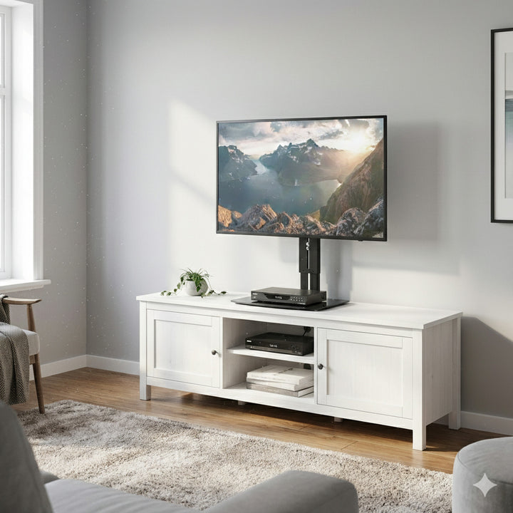 Wandhalterung für Fernseher mit Ablage Maclean, max. 20 kg, max. VESA 200x200, für Fernseher 15-42", MC-451