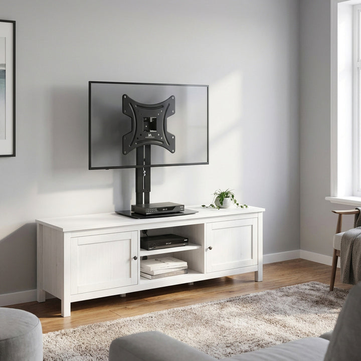 Wandhalterung für Fernseher mit Ablage Maclean, max. 20 kg, max. VESA 200x200, für Fernseher 15-42", MC-451