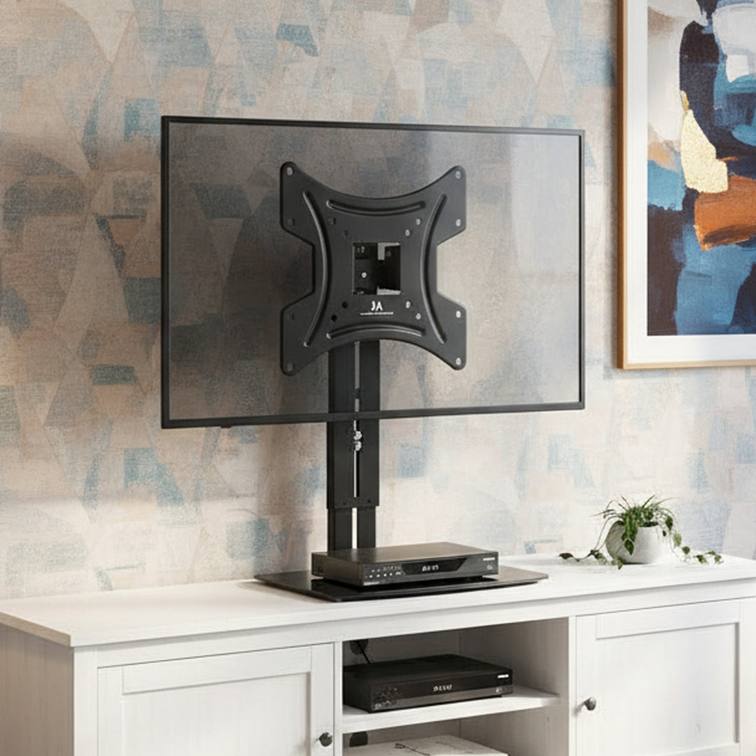 Wandhalterung für Fernseher mit Ablage Maclean, max. 20 kg, max. VESA 200x200, für Fernseher 15-42", MC-451
