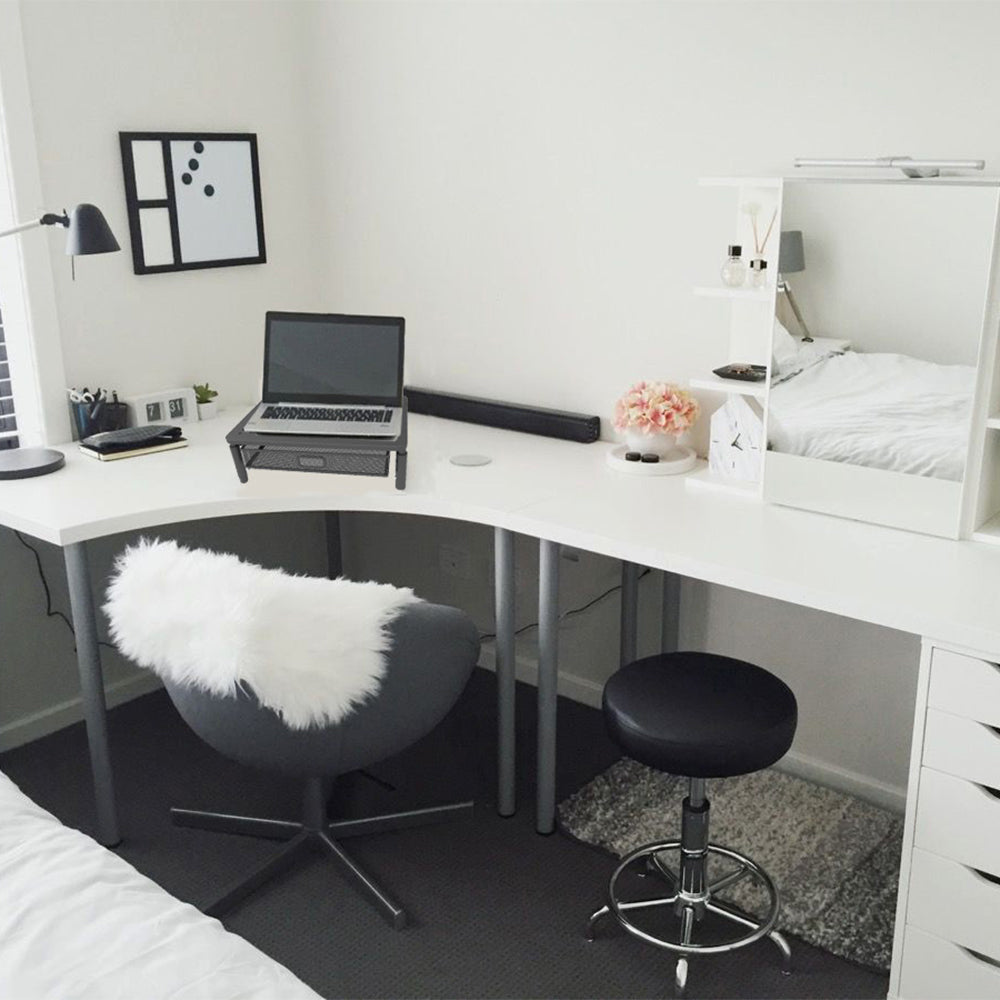 Maclean Monitor-/Laptop-Ständer mit Schublade , 13-32", MC-947