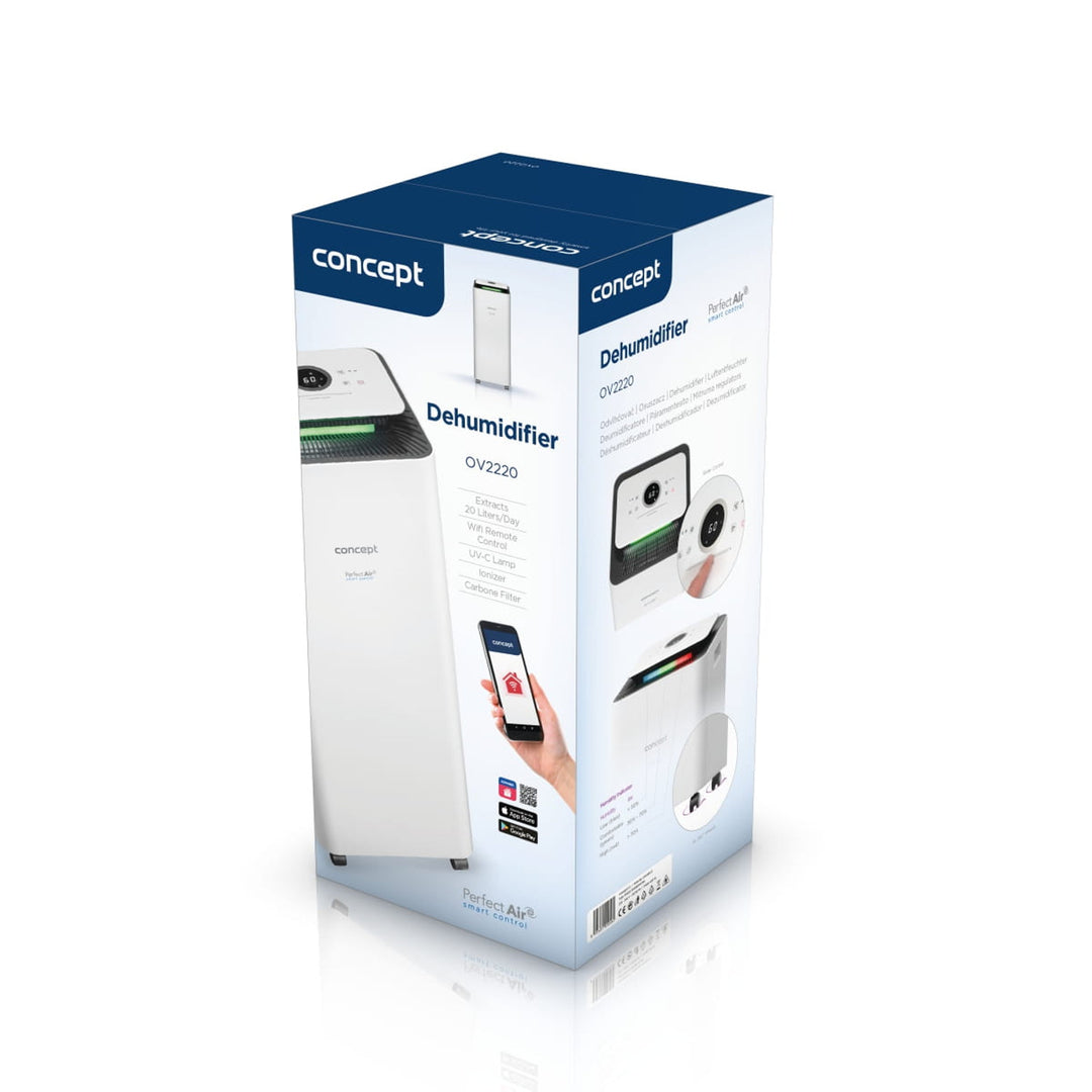 Luftentfeuchter mit Luftreiniger Smart Concept OV2220 Perfect Air