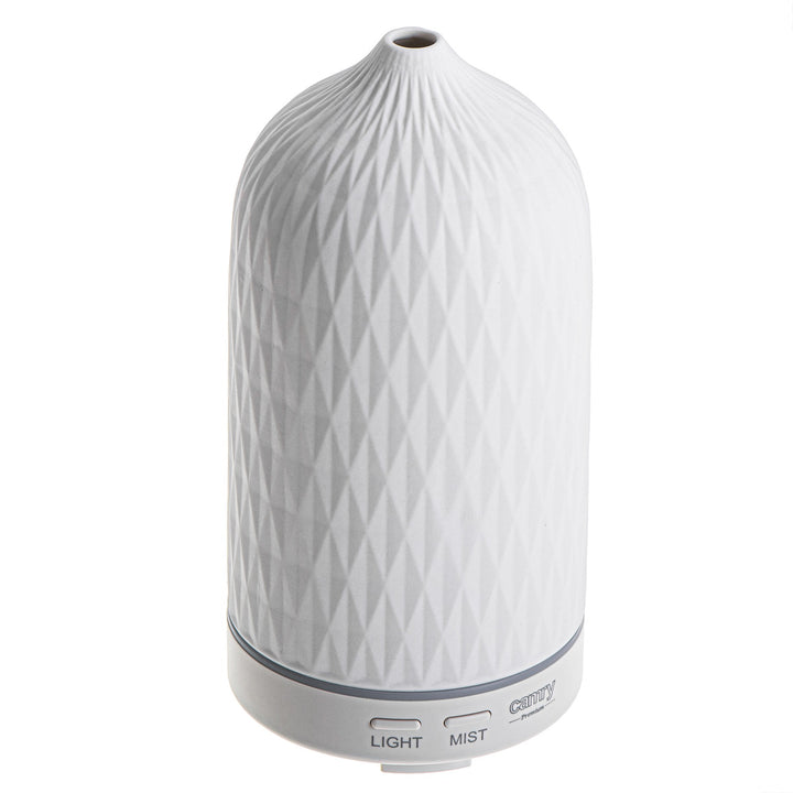 Camry CR 7970 Ultraschall-Aromadiffusor 3in1, 3 Funktionen: Aromatherapie, Schonende Befeuchtung, Stimmungslampen,Ultraschallfrequenz: 2,4MHz, Fassungsvermögen: 100ml, Befeuchtungsleistung: 20-30ml/h