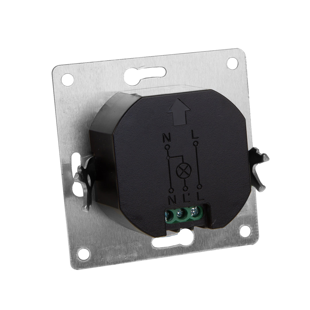 Maclean PIR-Sensor mit kurzer Reichweite, Reichweite 5-6cm, Unterputzdose, max. Belastung 1200W, MCE313 W