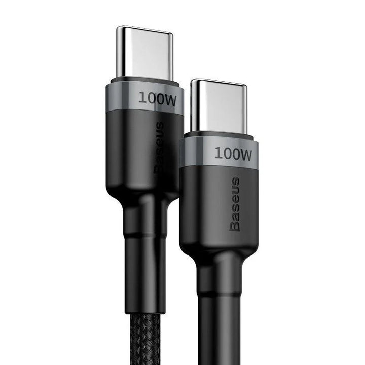 USB-C PD 2.0 200cm Baseus Cafule CATKLF-ALG1 Quick Charge 3.0 5A Kabel mit 100W Schnellladeunterstützung