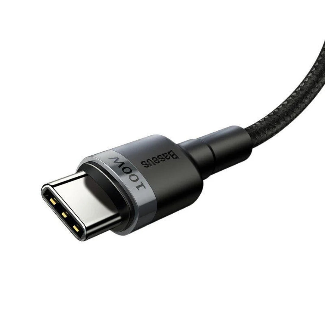 USB-C PD 2.0 200cm Baseus Cafule CATKLF-ALG1 Quick Charge 3.0 5A Kabel mit 100W Schnellladeunterstützung