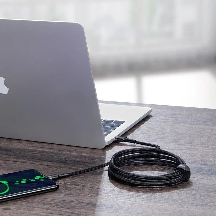 USB-C PD 2.0 200cm Baseus Cafule CATKLF-ALG1 Quick Charge 3.0 5A Kabel mit 100W Schnellladeunterstützung